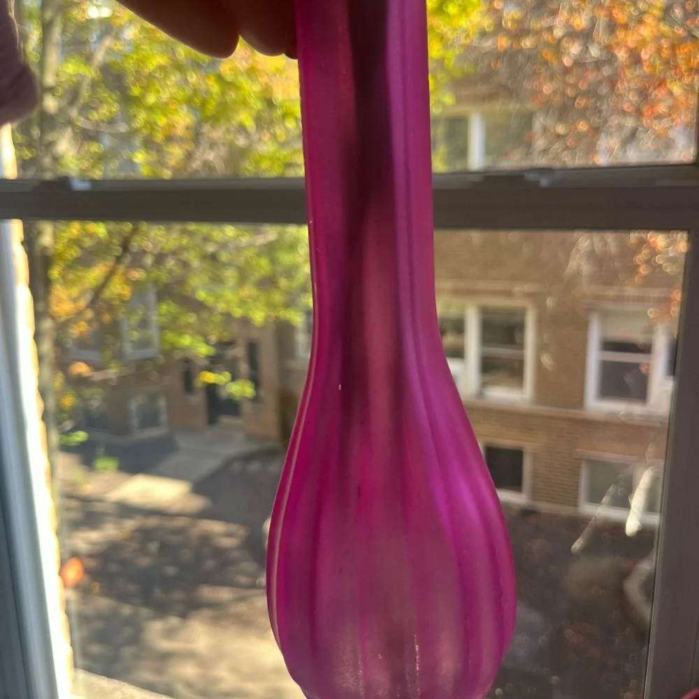 Pink vase